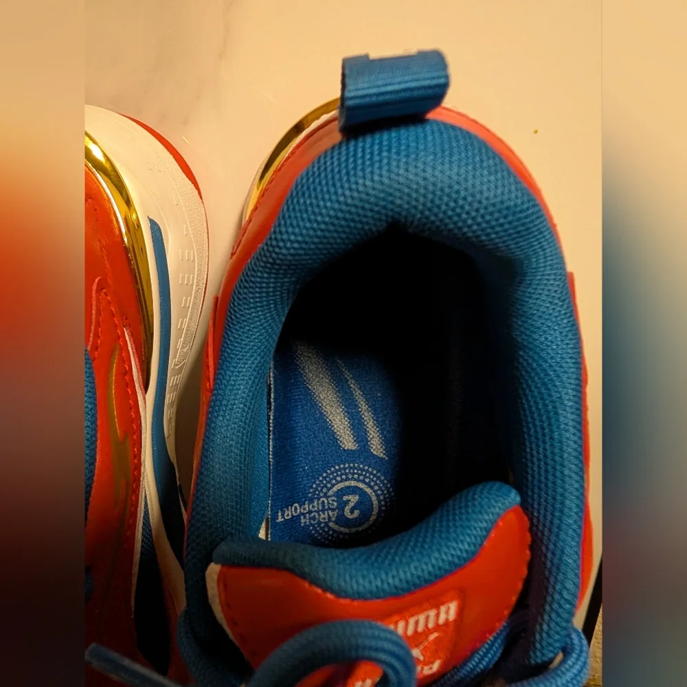 Puma RS-Fast RWB Running Shoes Red/White/Blue Men's 7 Like New MSRP $85